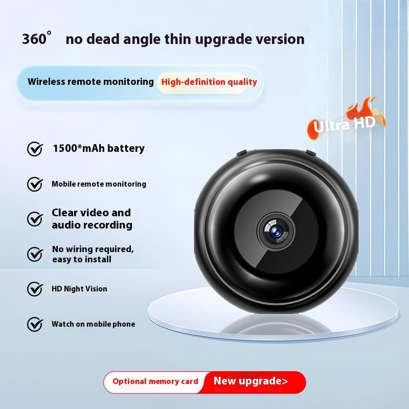 Remote HD Night Vision Wireless Wifi Plug-in-free 360 Degrees No Dead Angle Monitor